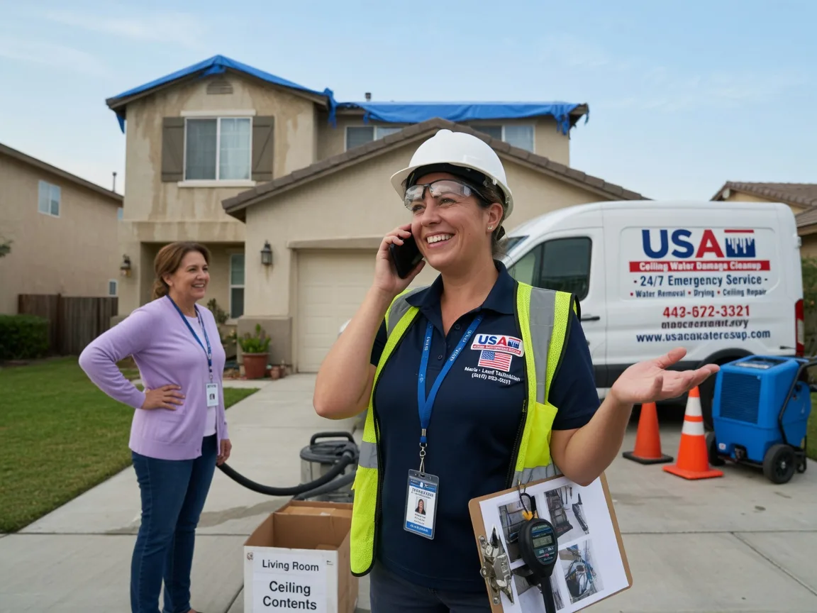 Ceiling Water Damage Restoration California FAQs