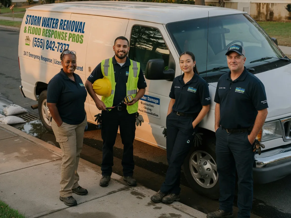 Storm Damage Water Removal company in California
