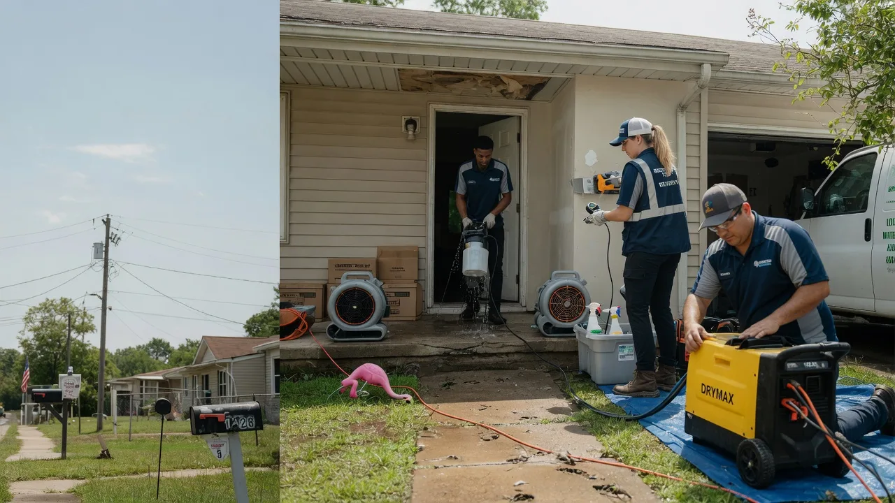 Storm Damage Water Removal in California near me